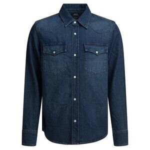 A.P.C. Western Denim Shirt Tag Size L Men